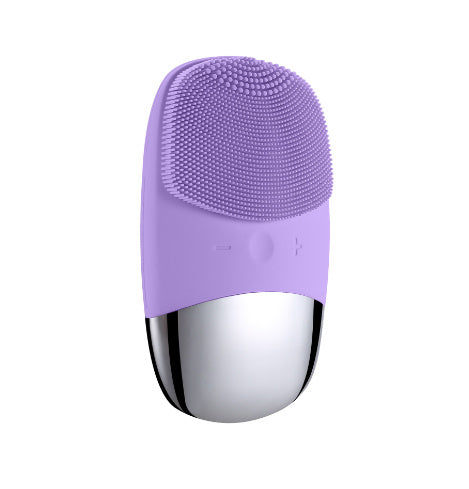 Mini Silicone Electric Face Cleansing Brush Electric Facial Cleanser Facial Cleansing Brush Skin Massager Skin Care Tools