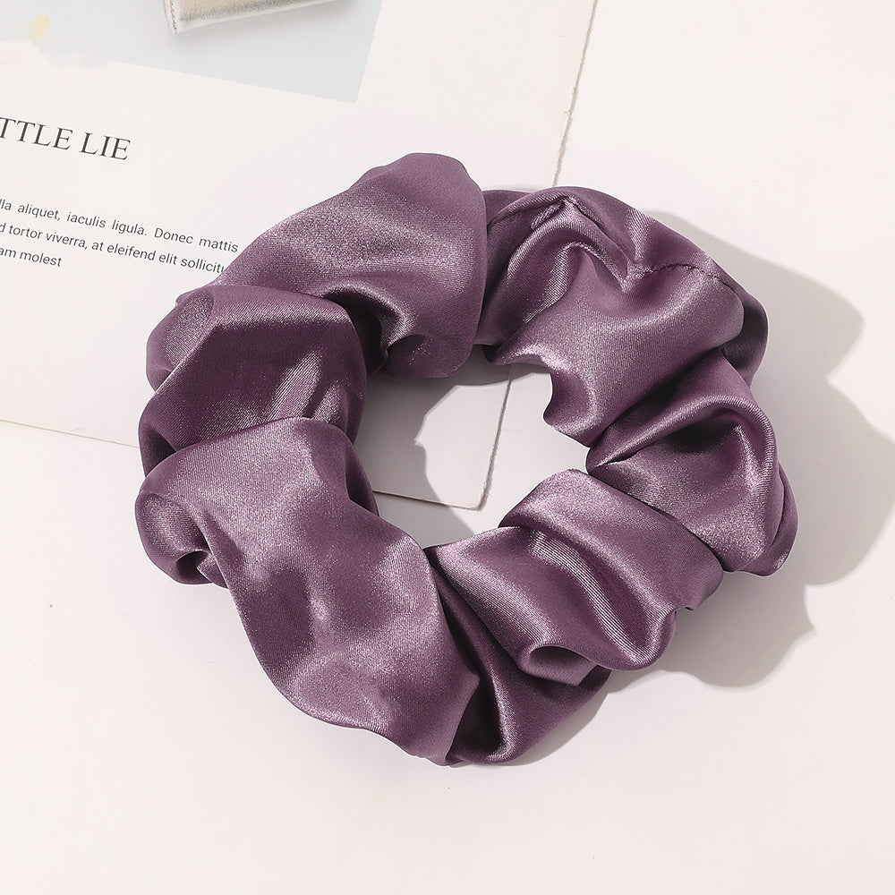 Silk Large Intestine Silk Sweet Satin High-end Hair Ring