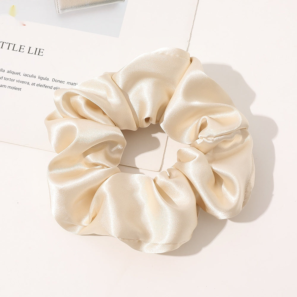 Silk Large Intestine Silk Sweet Satin High-end Hair Ring