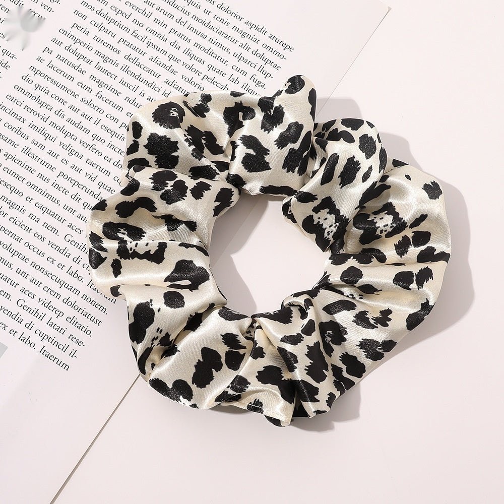 Silk Large Intestine Silk Sweet Satin High-end Hair Ring